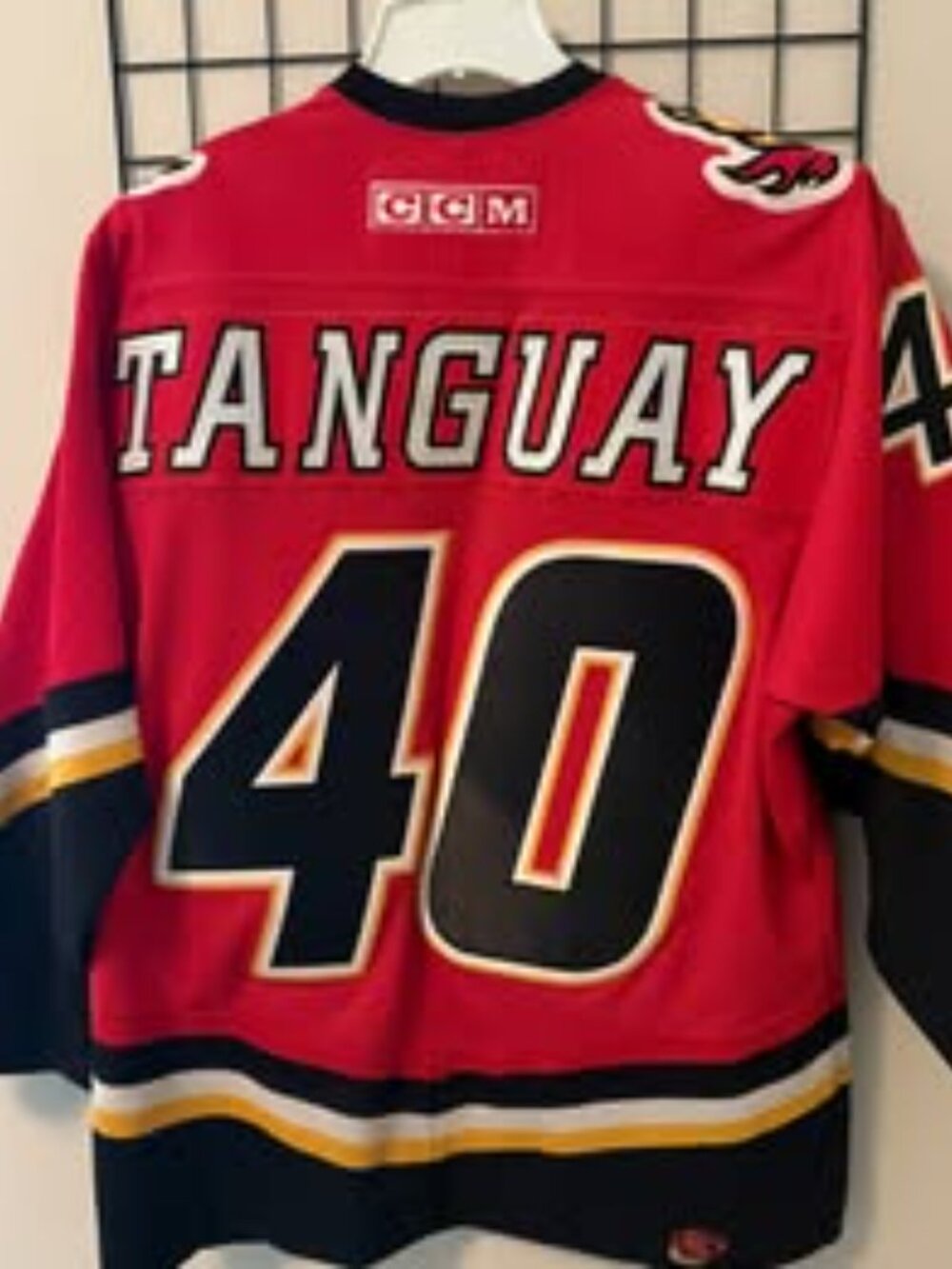Calgary Flames Alex Tanguay #40 Jersey - CCM Official - Adult Small